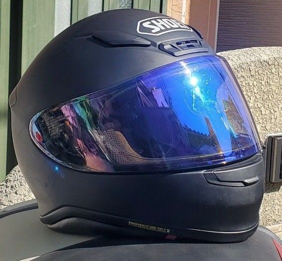 SHOEI Z7 ブルーシールド+曇り止め付き