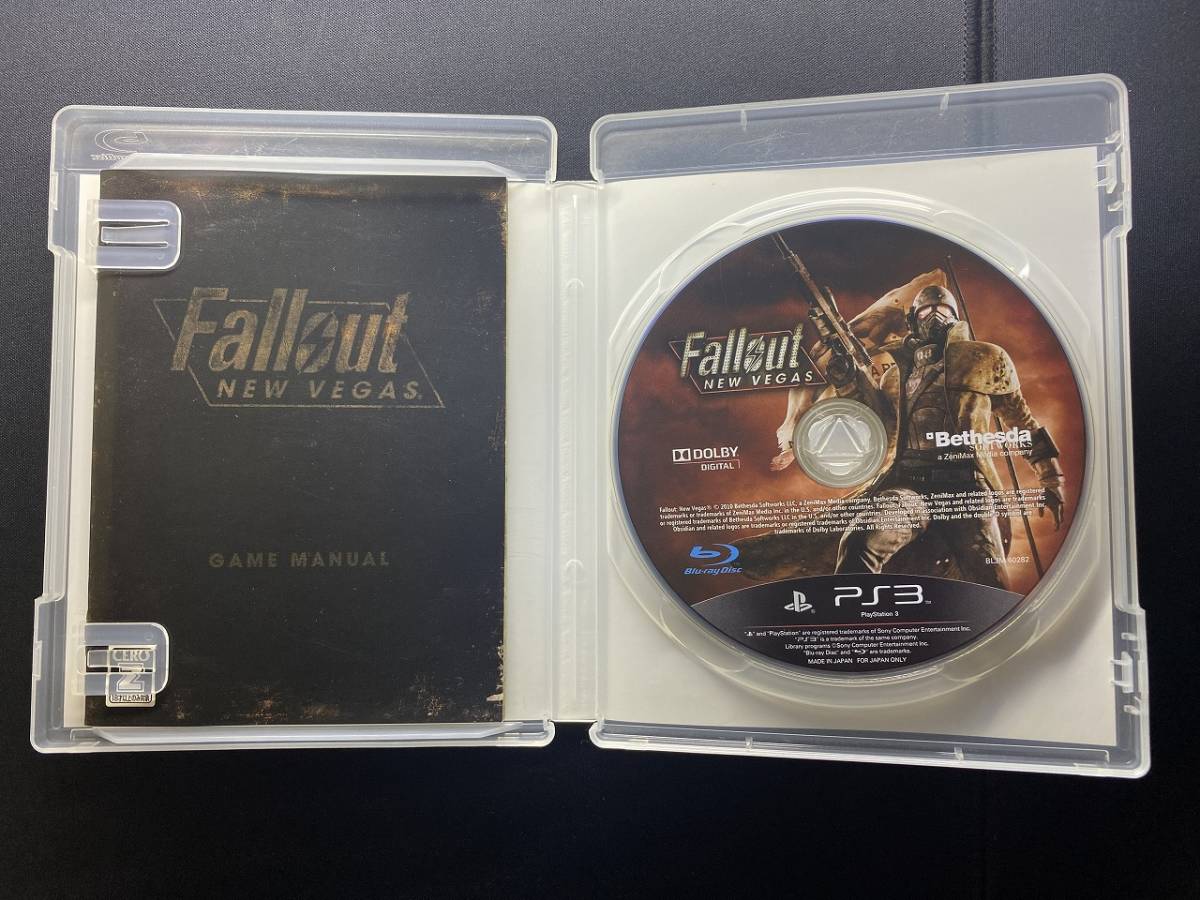 【動作未確認】PS3 ゲームソフト フォールアウト Fallout 3・ニューベガス New Vegas 2点 プレイステーション3 中古 送料無料 匿名配送の画像6