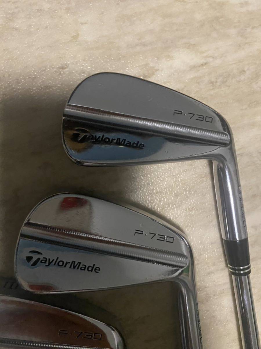 名器 Taylormade P730 アイアン #6-p 5本セット テーラーメイド P730 6i pw Dynamic gold 120 X100 ダイナミックゴールド DG120 p7MB p7TW_画像2