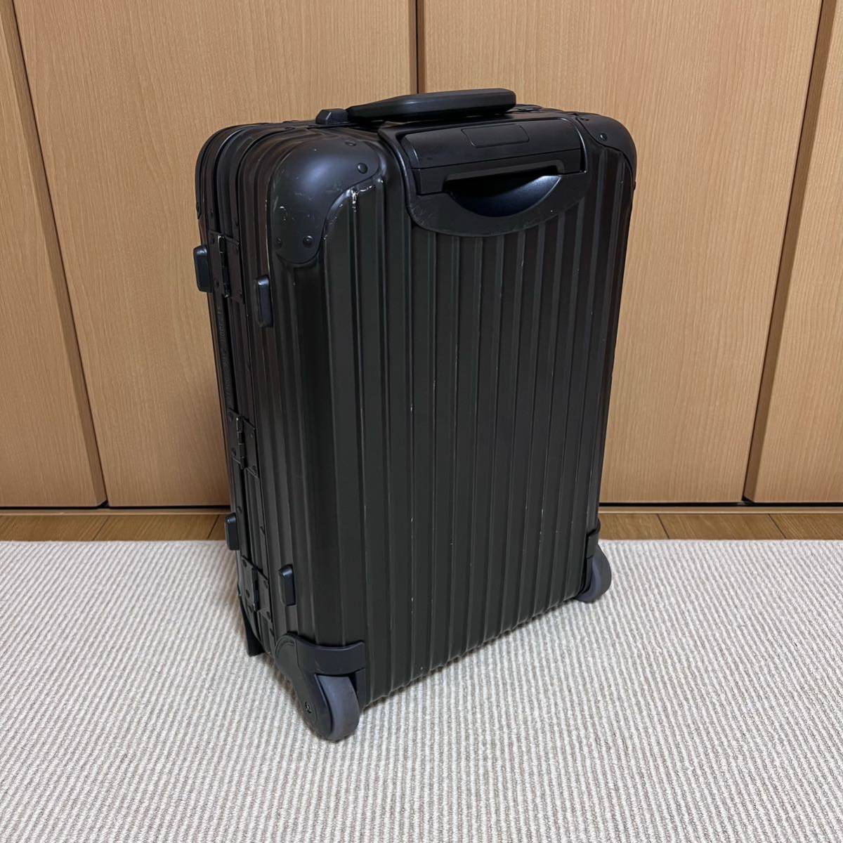 廃盤 希少】RIMOWAサルサ 35L ２輪 スーツケース機内持ち込み可-