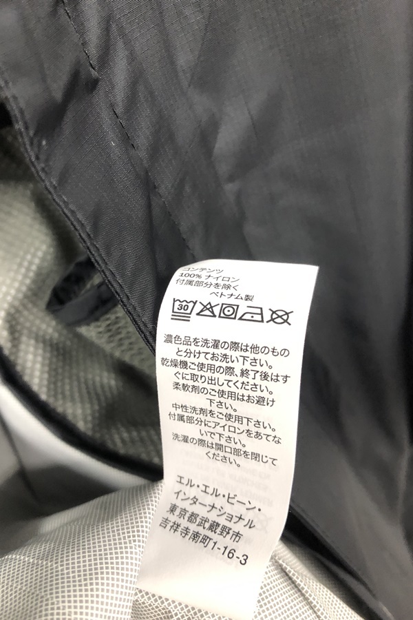 【送料無料】東京)L.L.Bean エルエルビーン トレイル モデル レイン コート 506703 XXLサイズ ブラック タグ付_orb-2308232829-od-081545904_9.jpg