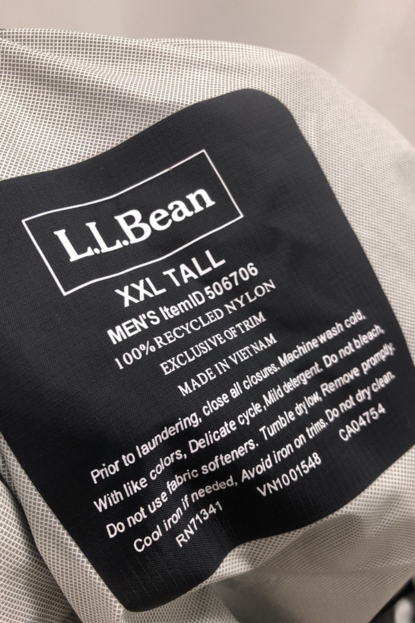 【送料無料】東京)L.L.Bean エルエルビーン トレイル モデル レイン パンツ 506706 XXLサイズ ブラック タグ付_orb-2308232830-od-081545905_7.jpg
