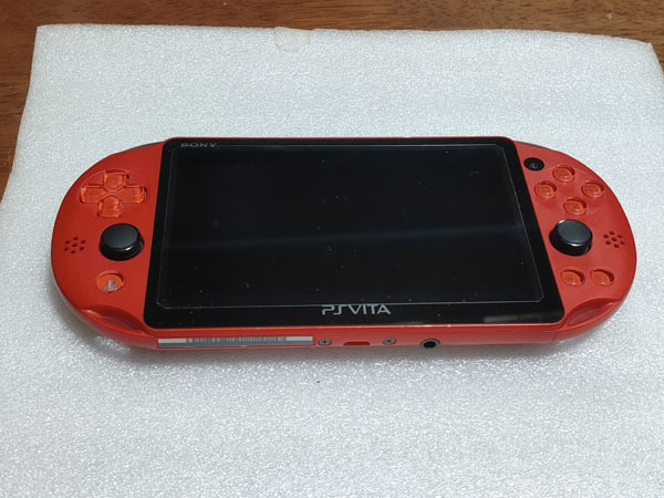●レア PSVita PS Vita PCH-2000 ZA26 メタリック レッド メタリック・レッド 本体のみ FW3.65●_画像1