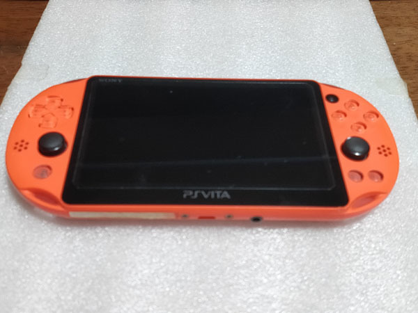 【在庫処分】 ●レア PSVita PS Vita PCH-2000 ネオン・オレンジ FW3.60 本体のみ ネオンオレンジ● PS Vita本体