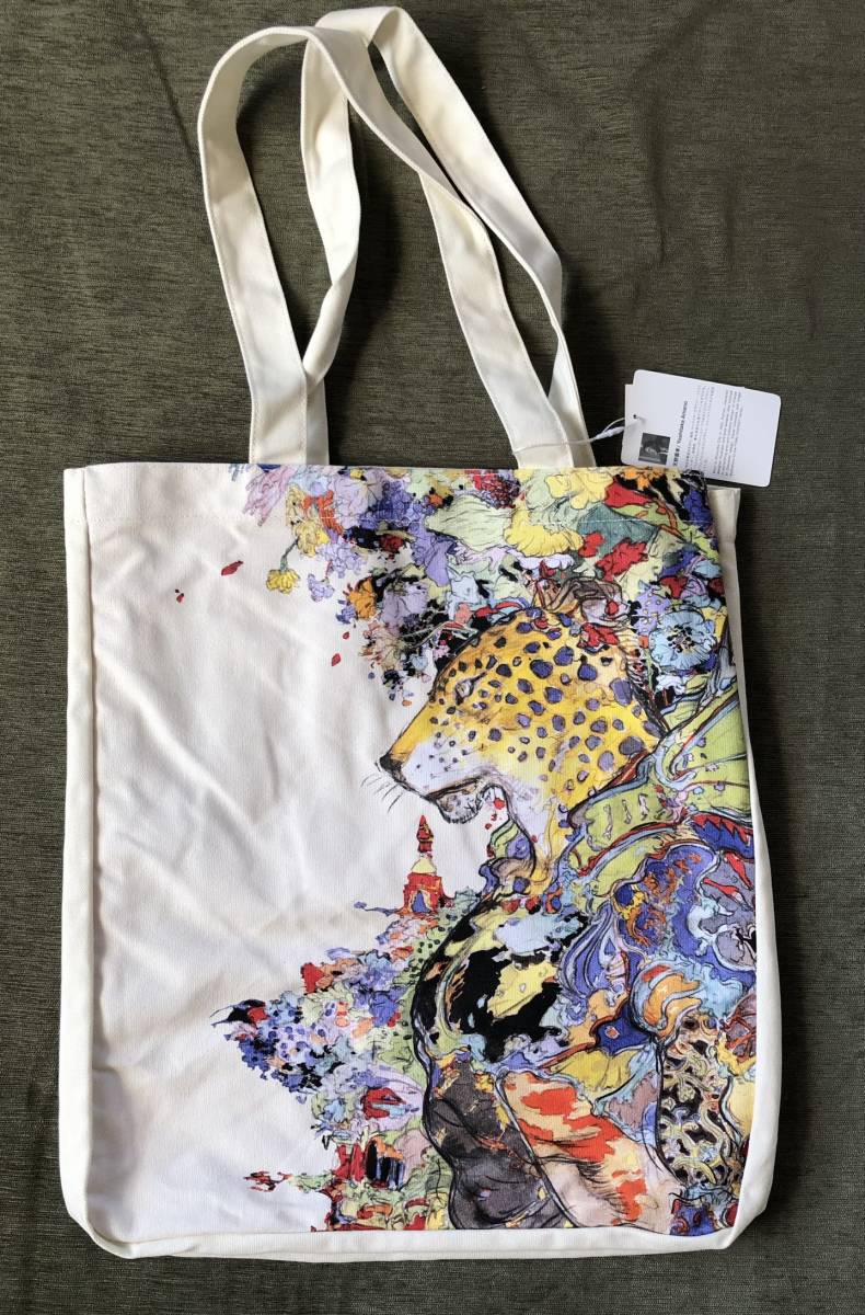 新品】グラニフ 天野喜孝 無月夜 スクエアトートバッグ オフ 新品】グラニフ 天野喜孝 無月夜 スクエアトートバッグ オフ