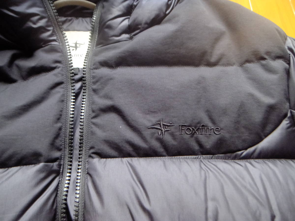 6930円 FOXFIRE サイズXL 700フィル ダウン90% 上黒×下黒 6930円 FOXFIRE サイズXL 700フィル ダウン90% 上黒×下黒