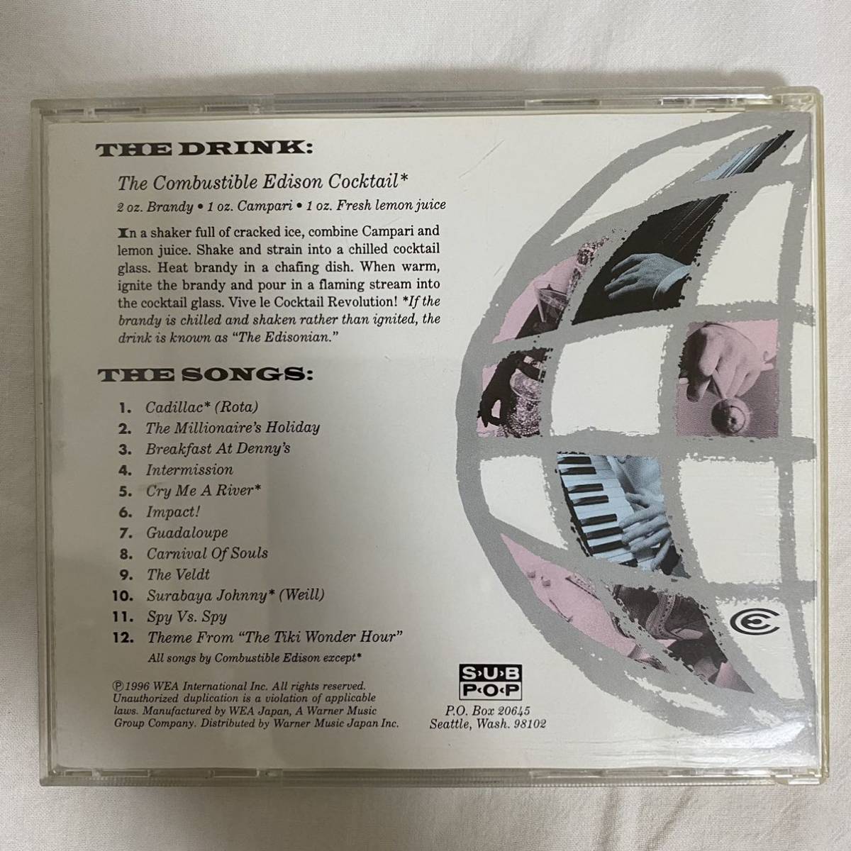 CD ★ 中古 『 I,Swinger 』中古 Combustible Edison_画像2