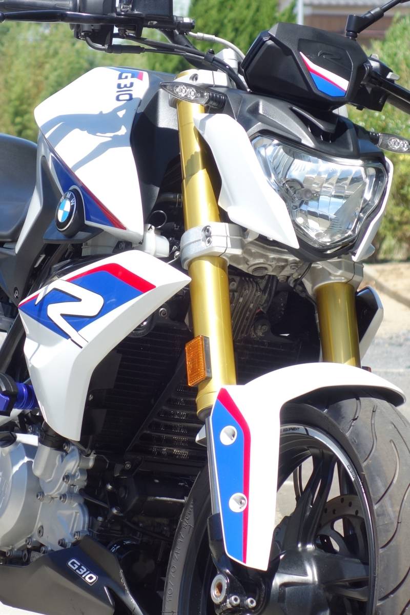 BMW G310R 2017 model middle exemption . can ride only. BMW ABS inverted fork 1 number popular pearl white metallic consumable goods OK best condition & beautiful Ibaraki prefecture god . city!