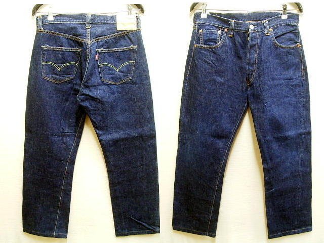 ◇即決[W36]LVC 濃紺 47501-0117 バレンシア工場 USA製 リジッド 501XX ビンテージ復刻 LEVI’S VINTAGE CLOTHING アメリカ■3872_画像1