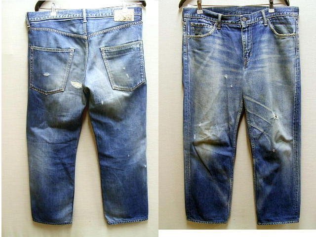 ◇即決[W36]visvim FLUXUS DENIM 03D5 03 DAMAGED-5 初期 フルクサス デニム パンツ■4346_画像1