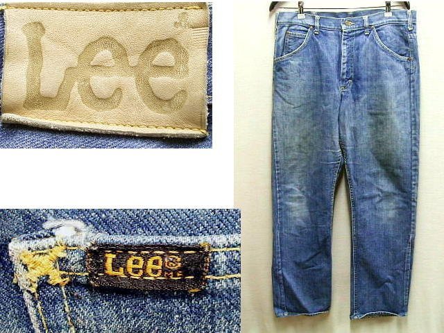 ◇即決[W36]Lee USA製 200-0041 70年代～80年代初期 ビンテージ アメリカ デニム パンツ■4840_画像1