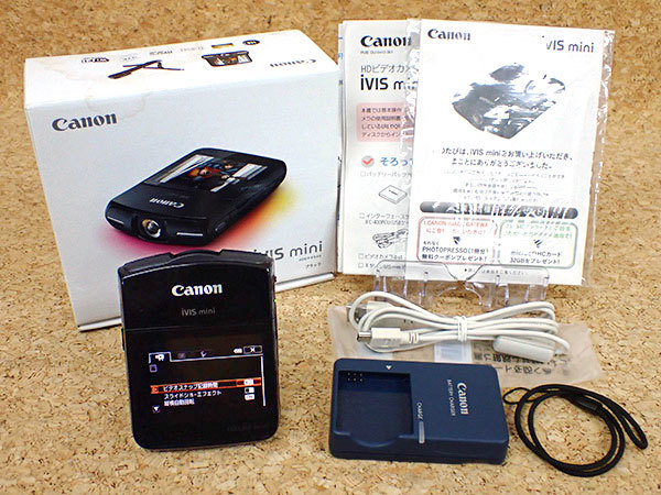 上品 中古キヤノン ブラック ビデオカメラ