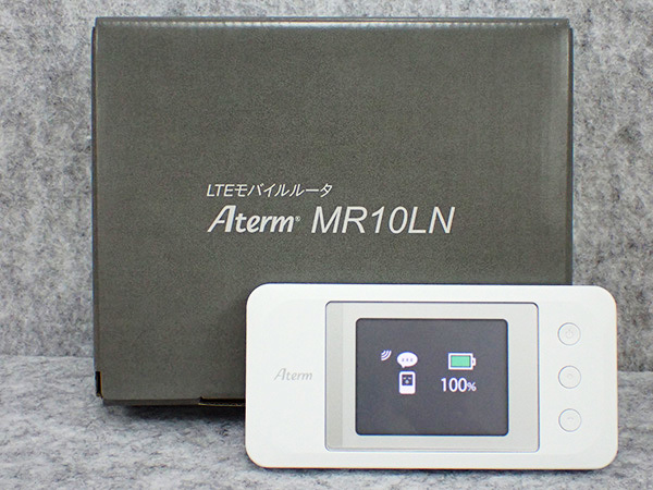 安い 【新品 本体(NHA629-1) モバイルルーター NEC ホワイト PA-MR10LN