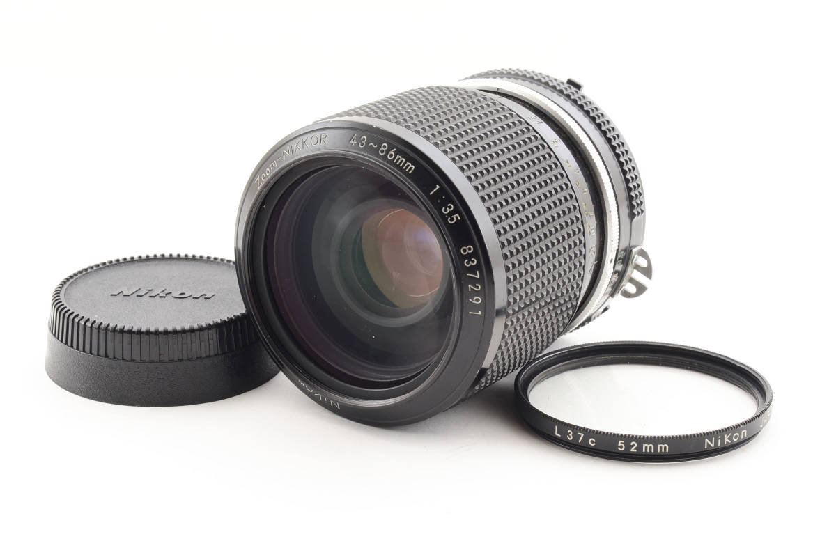 ☆良品☆ NIKON Zoom-NIKKOR 43-86mm 1:3.5 ニコン レンズ #2070-