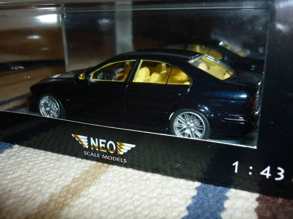 NEO 1/43 BMW M5 (E39) ブラック_画像3