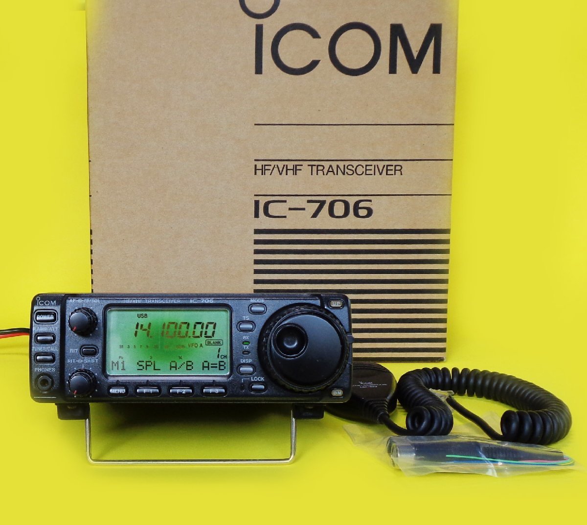 ☆マニア向け☆ ICOM HF(100W)/50(50W)/144(10W) IC-706－日本代購代