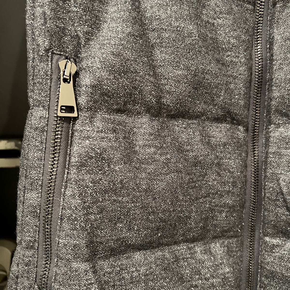 1シーズンの使用】Moncler ダウンコート ラメ入りダウン 1シーズンの使用】Moncler ダウンコート ラメ入りダウン