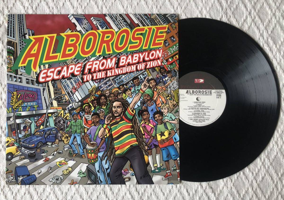 Alborosie / Escape From Babylon To The Kingdom Of Zion レコード lp レゲエ reggae_画像1
