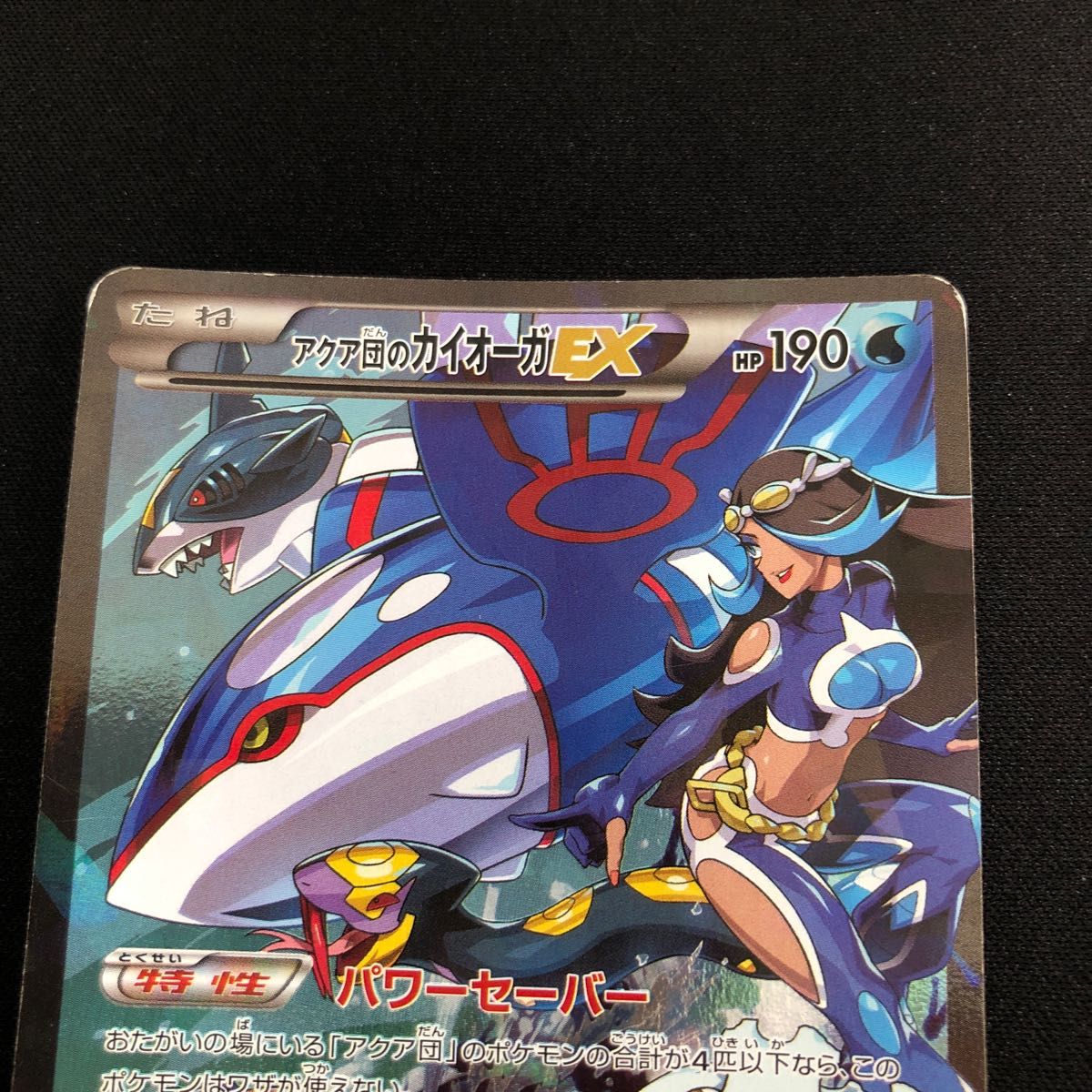 アクア団のカイオーガEX マグマ団グラードンEXセット 傷あり アクア団のカイオーガEX マグマ団グラードンEXセット 傷あり
