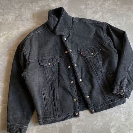 スペシャル出します 希少XL 美品 黒ボア USA製 90s Levis スペシャル出します 希少XL 美品 黒ボア USA製 90s Levis