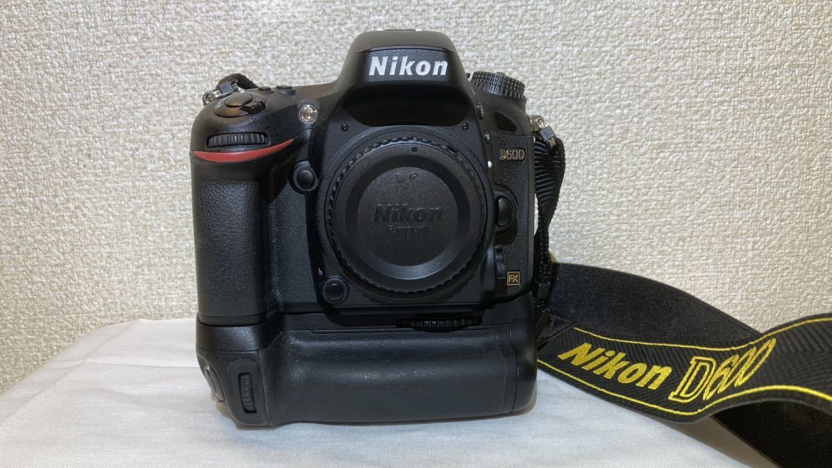 誠実 及び ボディ D600 Nikon ニコン バッテリーグリップ セット MB