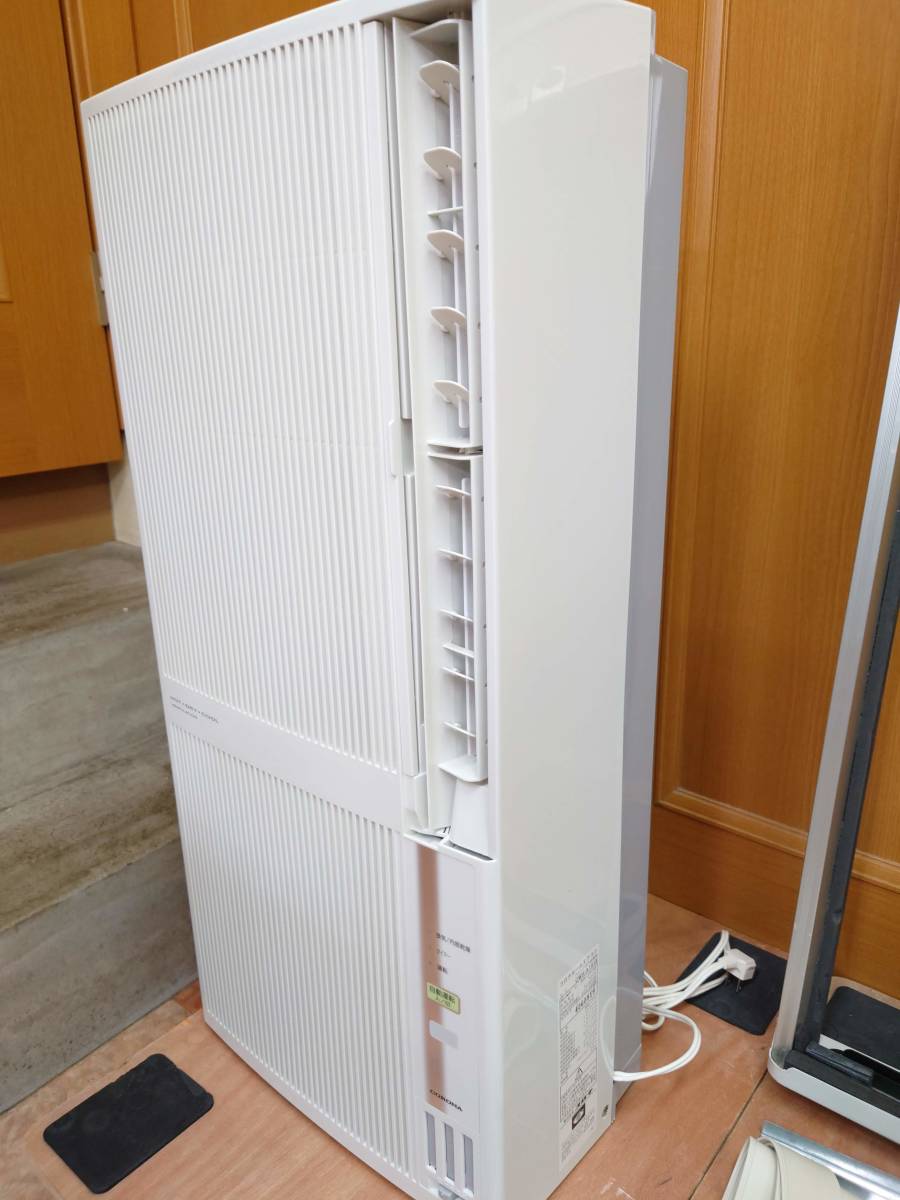 ◇コロナ 窓用エアコン 冷暖房兼用 希少 CWH-A1815 中古 取り付け枠