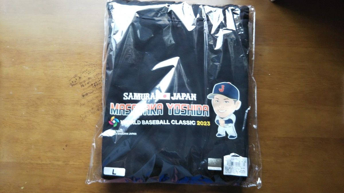 侍ジャパン 選手名入りイラストパーカー ブラック Lサイズ 吉田 侍ジャパン 選手名入りイラストパーカー ブラック Lサイズ 吉田
