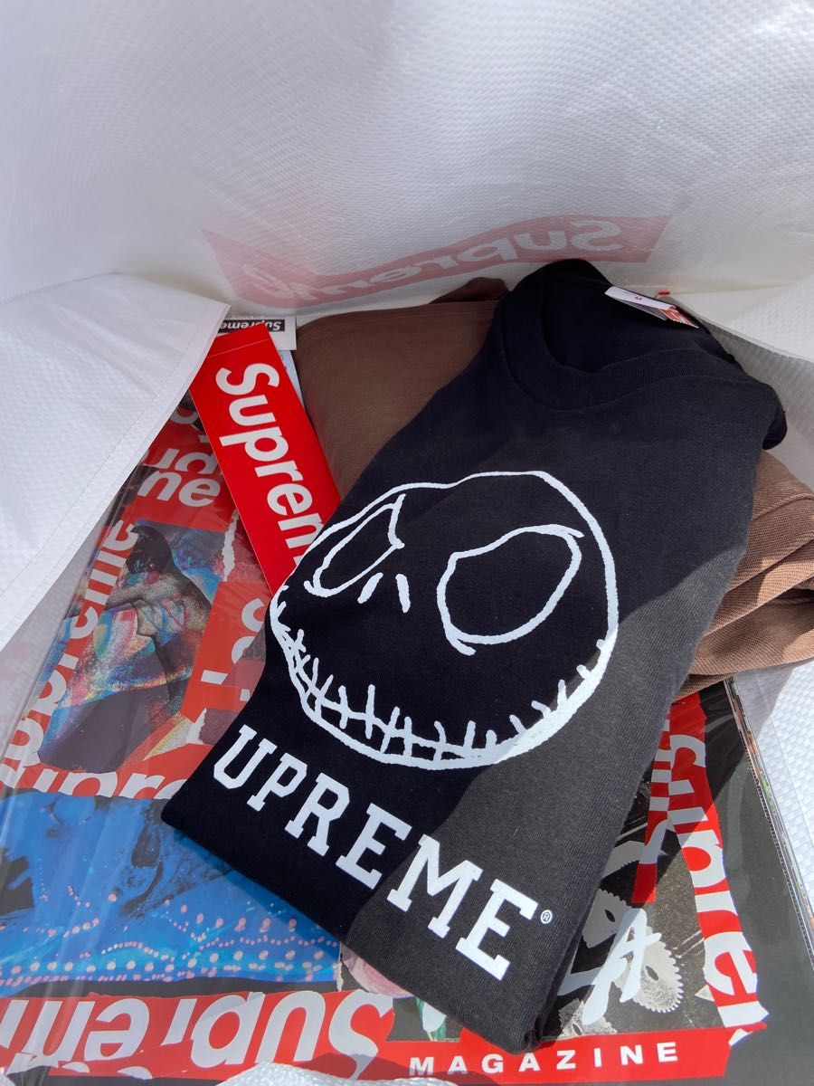 Supreme Disney Skeleton Tee Black スケルトン Tシャツ ブラック M ナイトメア ジャック｜PayPayフリマ