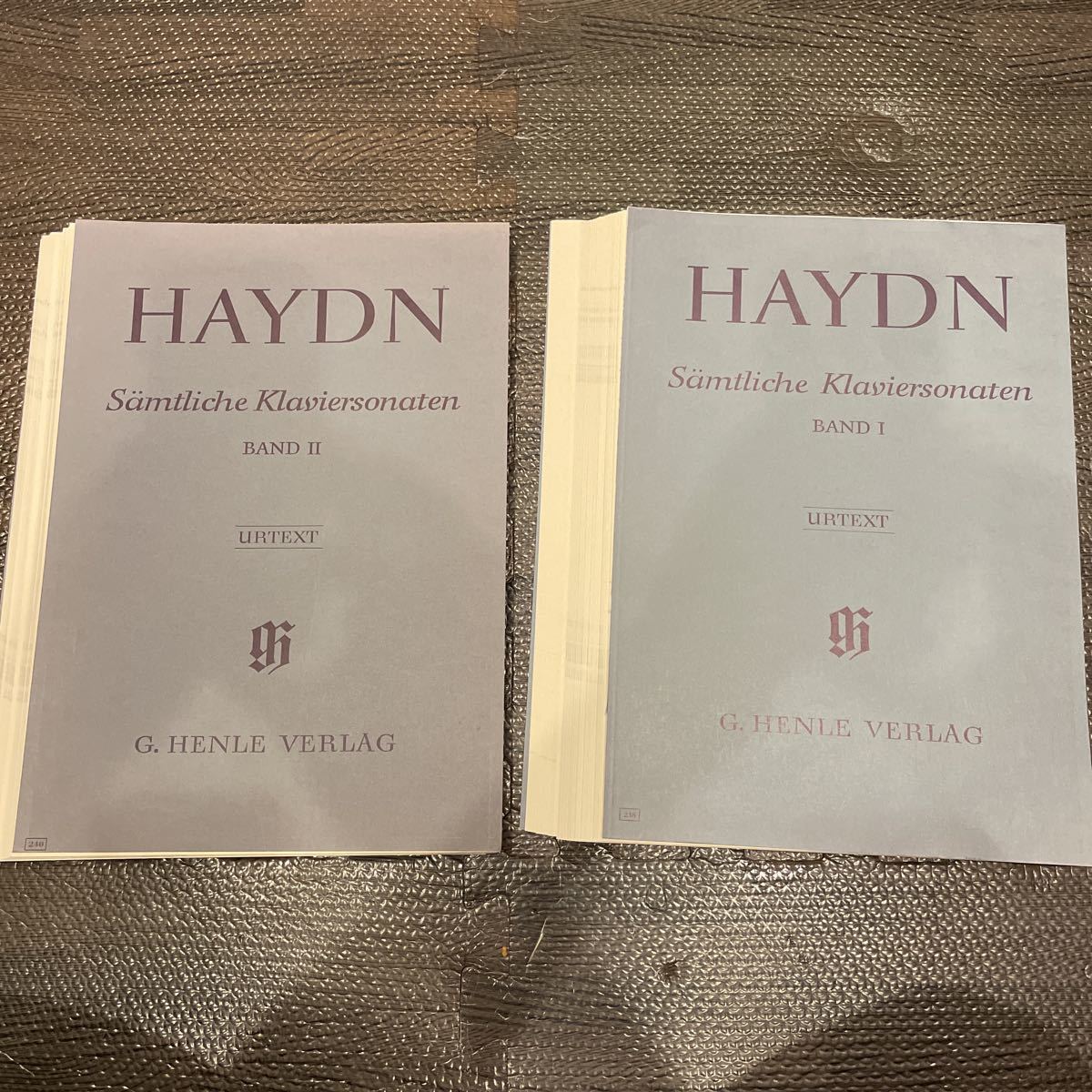 【裁断済み】ハイドン BAND Ⅰ,Ⅱ 2冊セット ヘンレ ピアノ楽譜