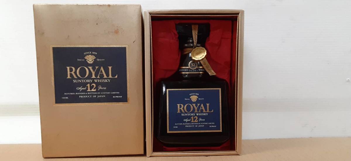 23【未開栓】 SUNTORY WHISKY ROYAL 12年 サントリー ウイスキー