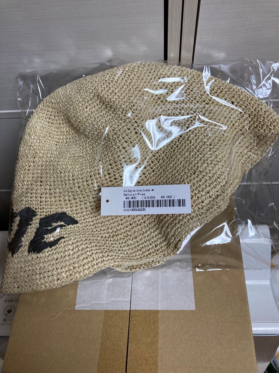 Supreme Old English Straw Crusher Natural 新品未使用 国内正規品