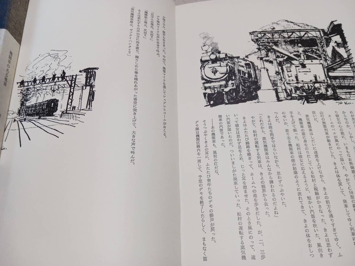 ★豪華布製箱入り　昭和45年発行！　黒岩さんサインあり。　　機関車のある風景　プレスビブリオマーヌ。_画像9