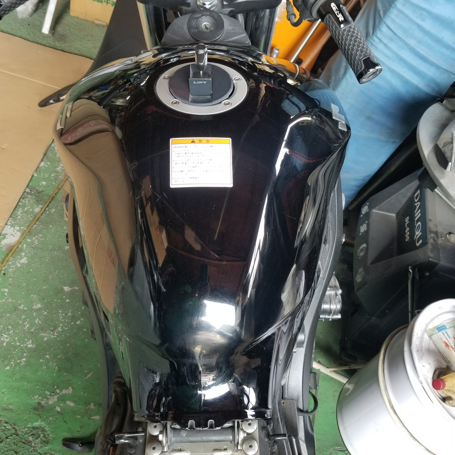 GSR400K6 タンク Yahoo!オークション - スズキ GSR400 ガソリンタンク