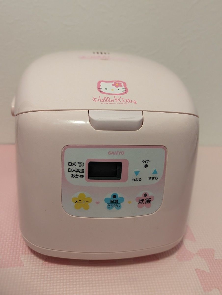 希少品☆　Sanrio　ハローキティ　炊飯器