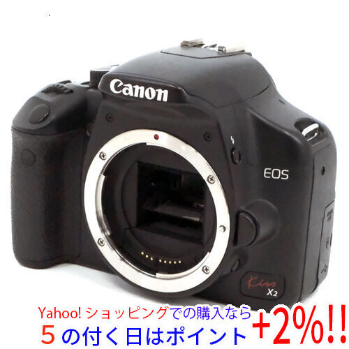 EOS kiss X2 一眼レフ デジカメ Canon ボディー-