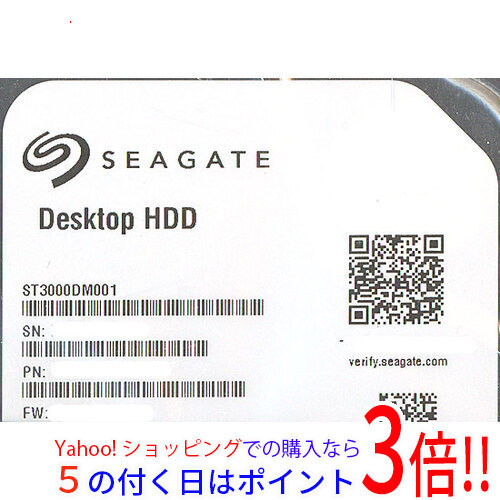 かわいい～！」 ☆SEAGATE製HDD [管理:20343800] 7200 SATA600 3TB