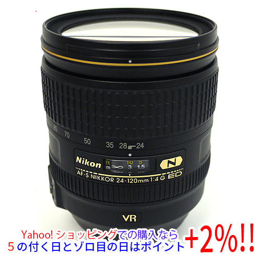 宅配便配送 ★【中古】Nikon AF-S NIKKOR 24-120mm f/4G ED VR 訳あり [管理:1050021582] ニコン