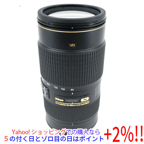 速くおよび自由な NIKKOR AF-S ☆【中古】Nikon 80-400mm [管理