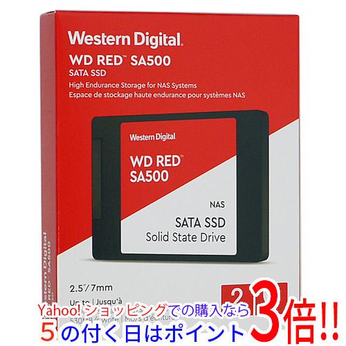 愛用 SATA NAS SA500 Red WD SSD Digital製 ☆Western WDS200T1R0A