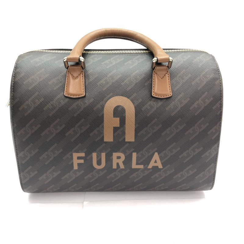 季節のおすすめ商品 【中古】FURLA ボストンバッグ Varsity Stayle