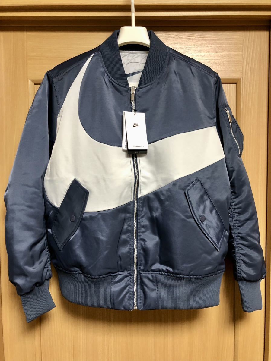 即納!最大半額! NSW M AS ナイキ ネイビー MA1ジャケット NIKE M