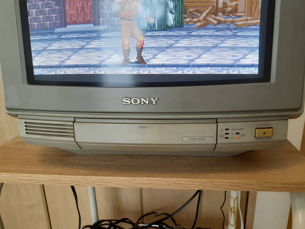 SONY ソニー TRINITRON カラービデオモニター GVM-1400 14インチ SONY ソニー TRINITRON カラービデオモニター GVM-1400 14インチ