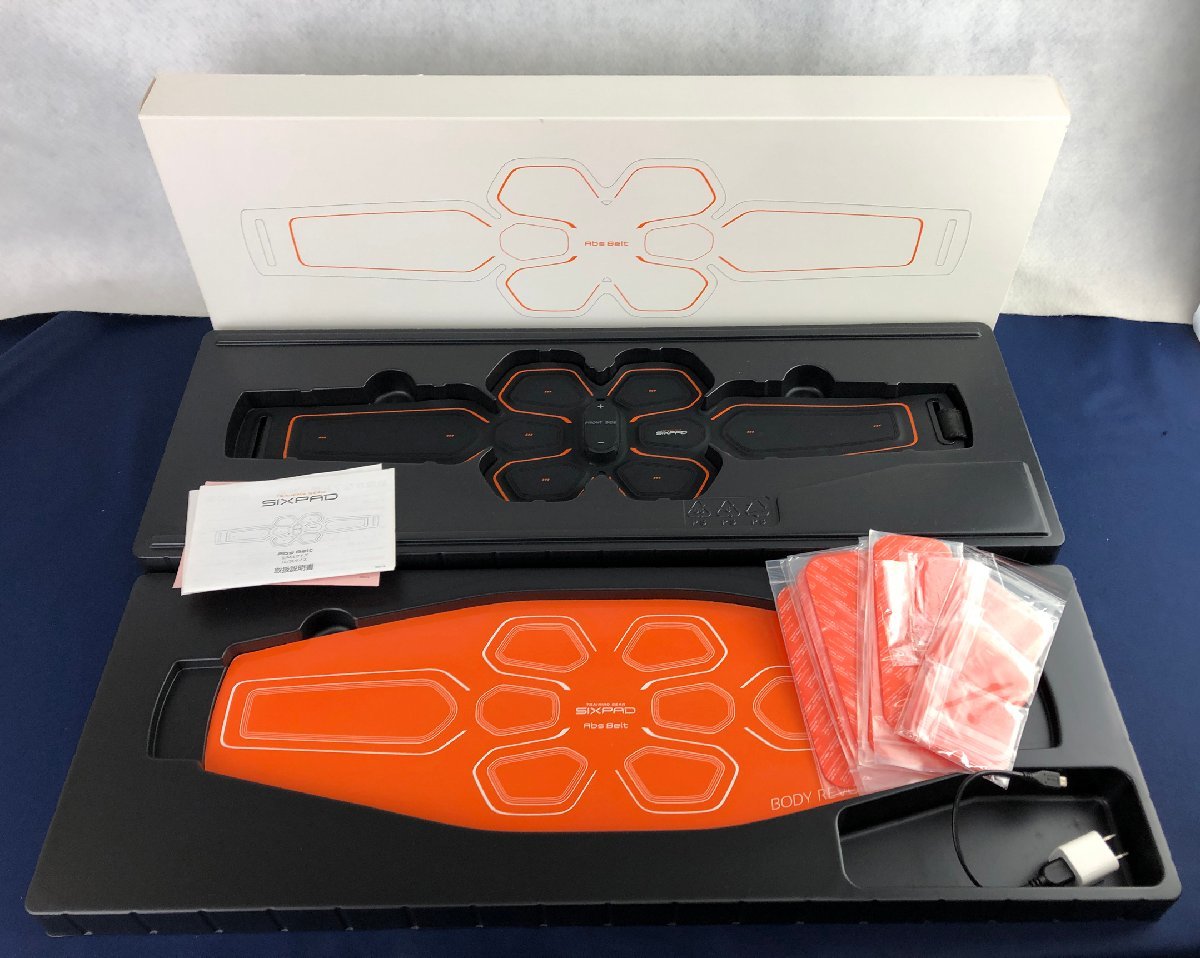 ☆中古品☆EMSマシン SIXPAD シックスパッド アブズベルト S/M/Lサイズ