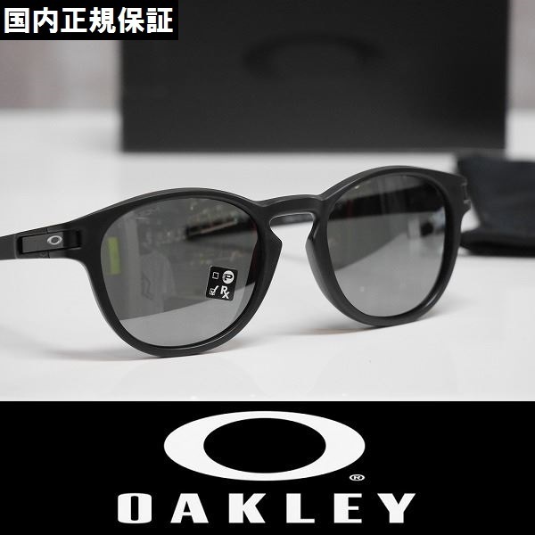 【新品】正規品 OAKLEY LATCH サングラス プリズムレンズ OO9349-1153 Matte Black/Prizm Black アジアンフィット