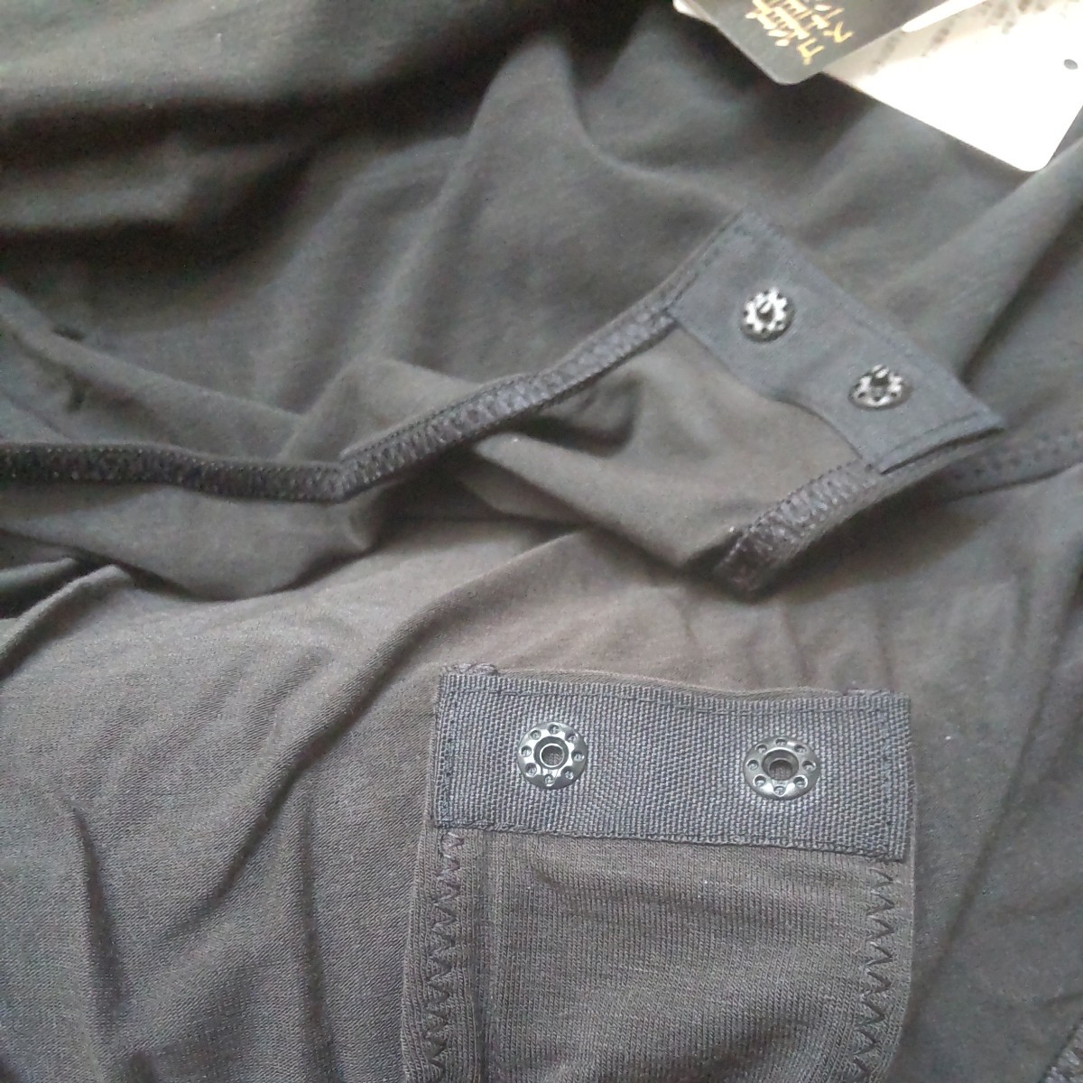 新品 タグ付き ワコール スゴ衣 もっと ひびきにくい タイプ ボディテディ 長袖 (8分丈？) Mサイズ_画像6