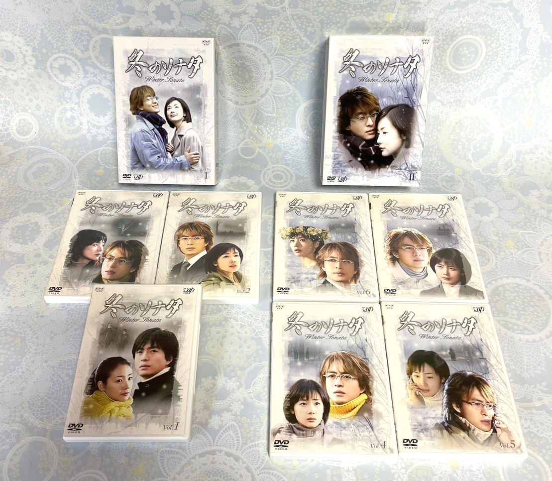 Y166】冬のソナタ DVD-BOX Ⅰ＋Ⅱセット Vol.1～7/韓流/韓国ドラマ/ペ 