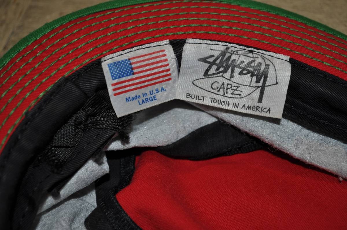  б/у 80 годы OLD STUSSY RASTA Old Stussy la старт свинина пирог шляпа 