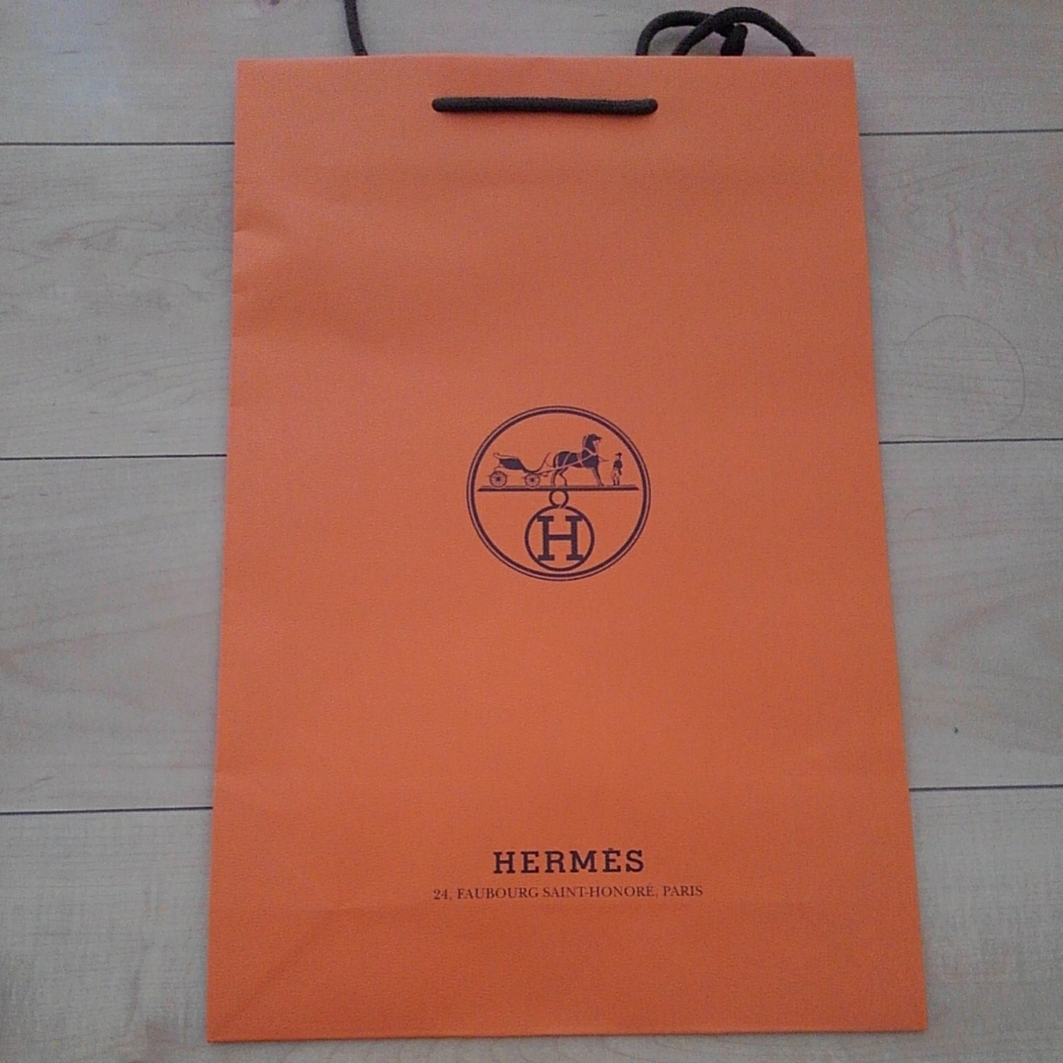 ☆美品☆HERMES☆エルメスの紙袋☆３枚セット☆自宅保管品☆_画像4