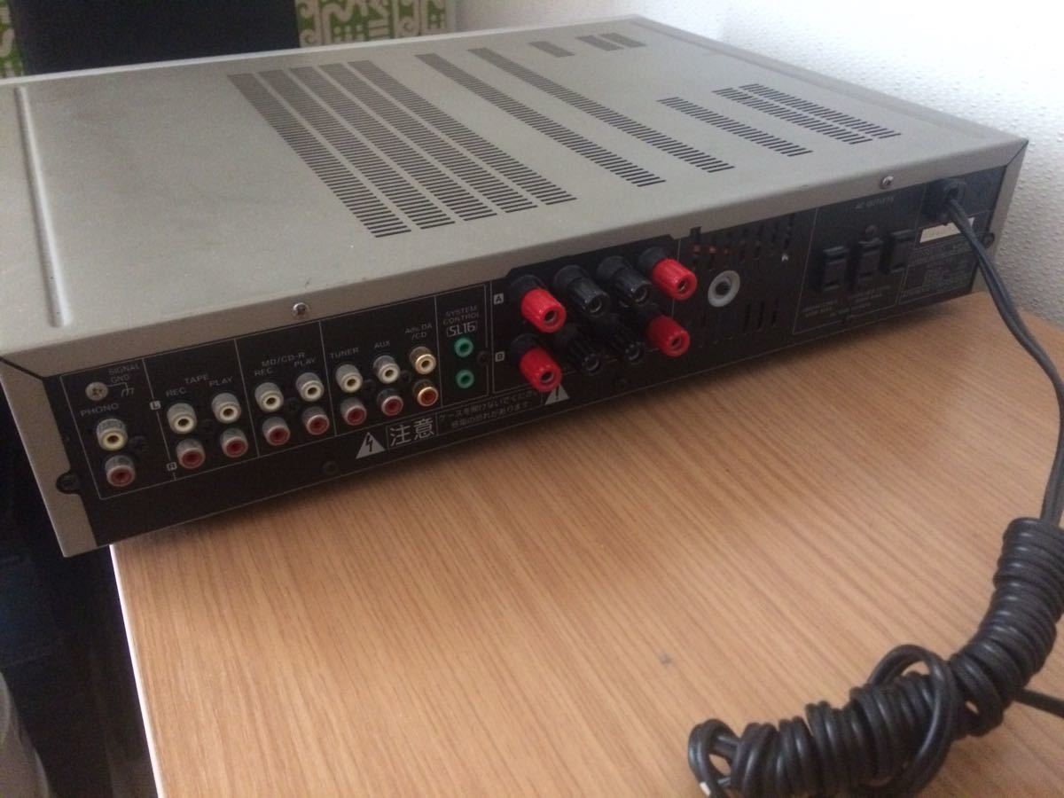 *KENWOOD pre-main amplifier KAF-3030R Kenwood amplifier audio remote control attaching 