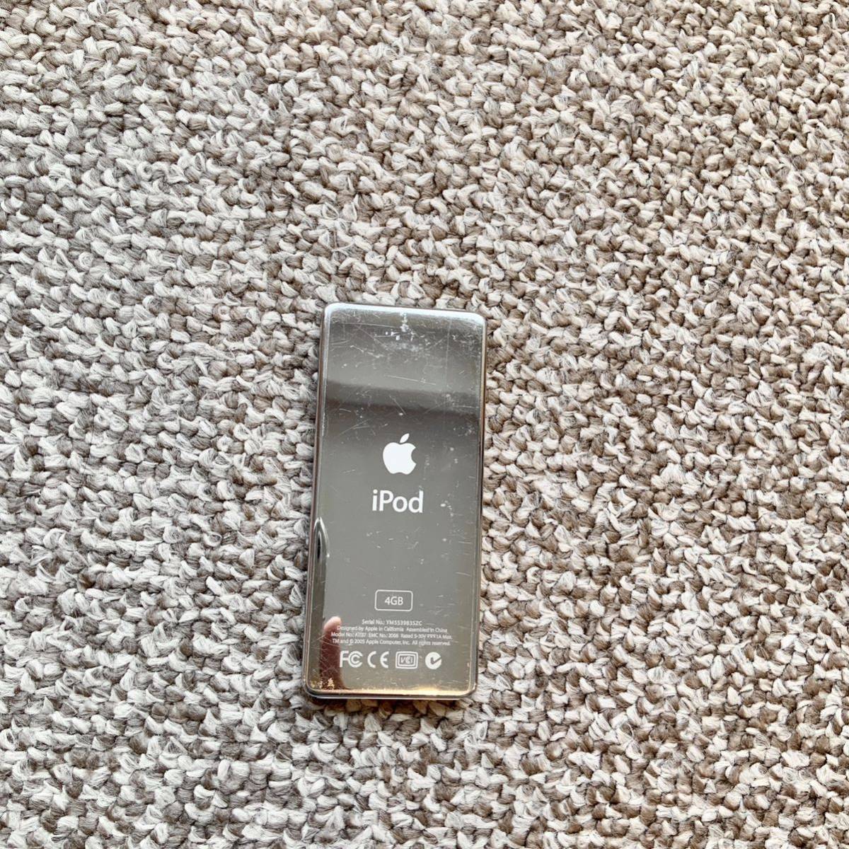 iPod nano 第1世代 4GB Apple アップル アイポッドナノ 本体 iPod nano 第1世代 4GB Apple アップル アイポッドナノ 本体